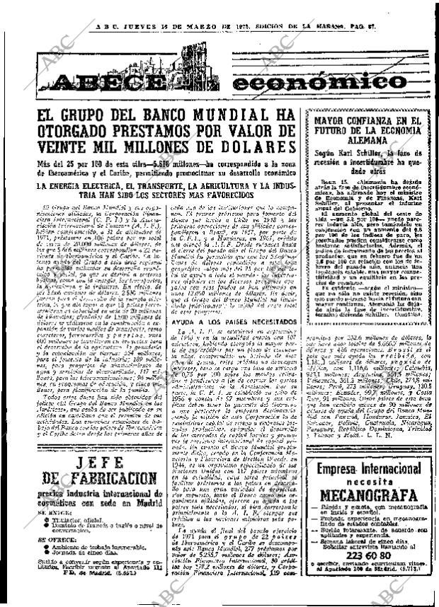 ABC MADRID 16-03-1972 página 67