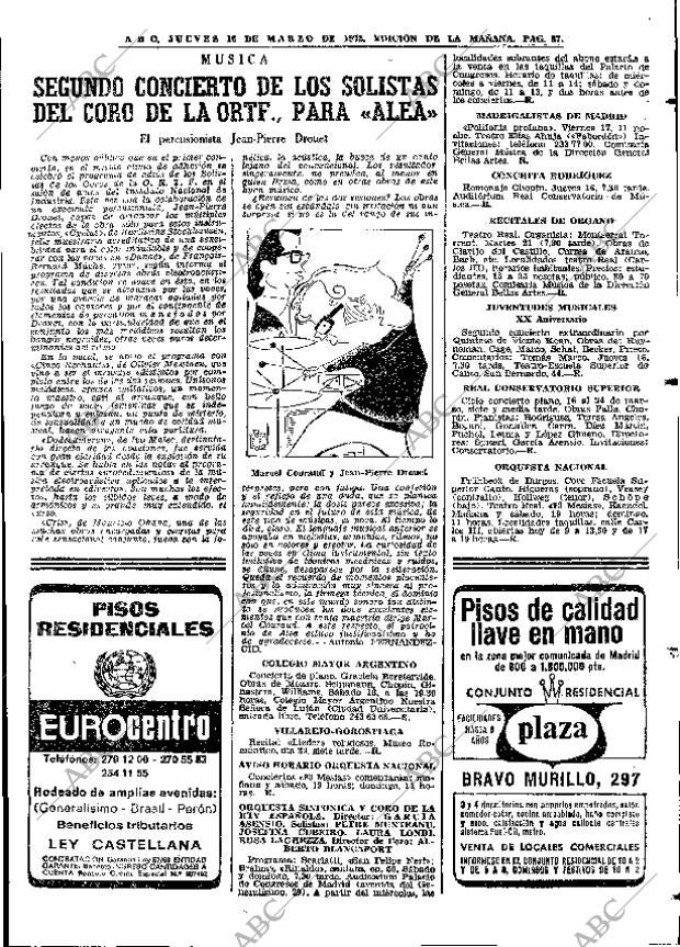 ABC MADRID 16-03-1972 página 87