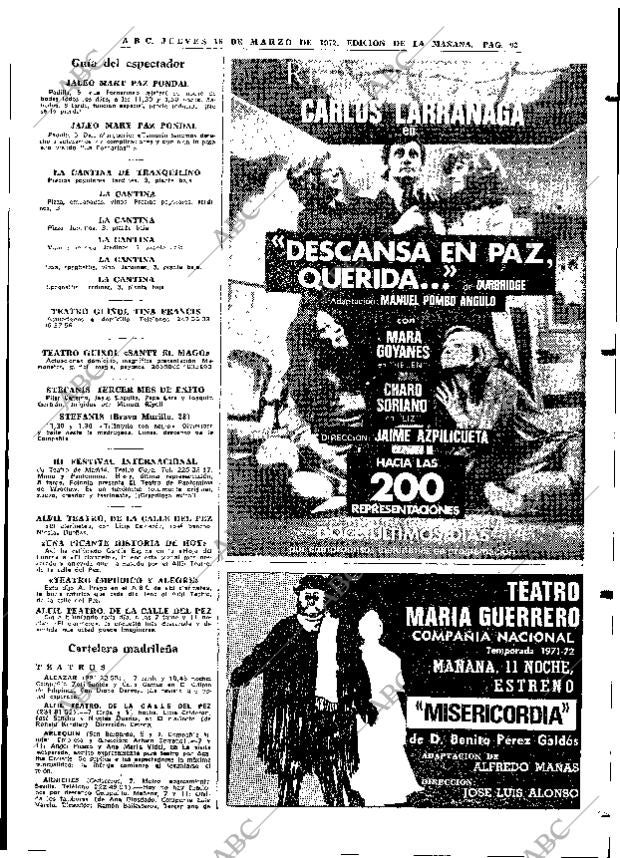ABC MADRID 16-03-1972 página 93