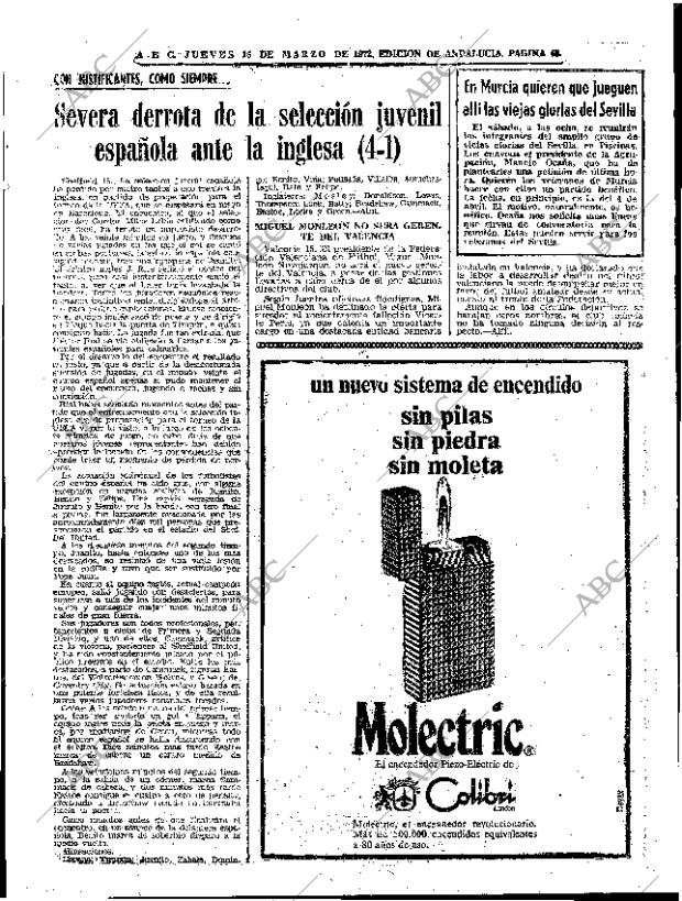 ABC SEVILLA 16-03-1972 página 45