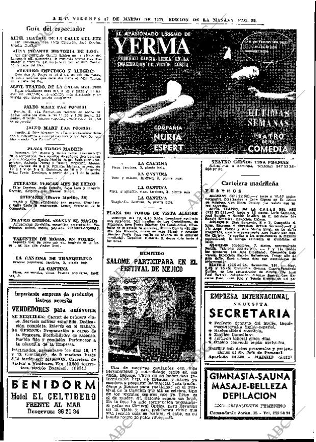 ABC MADRID 17-03-1972 página 90