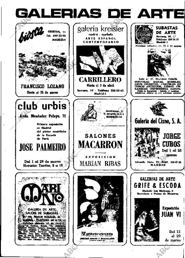 ABC MADRID 18-03-1972 página 27