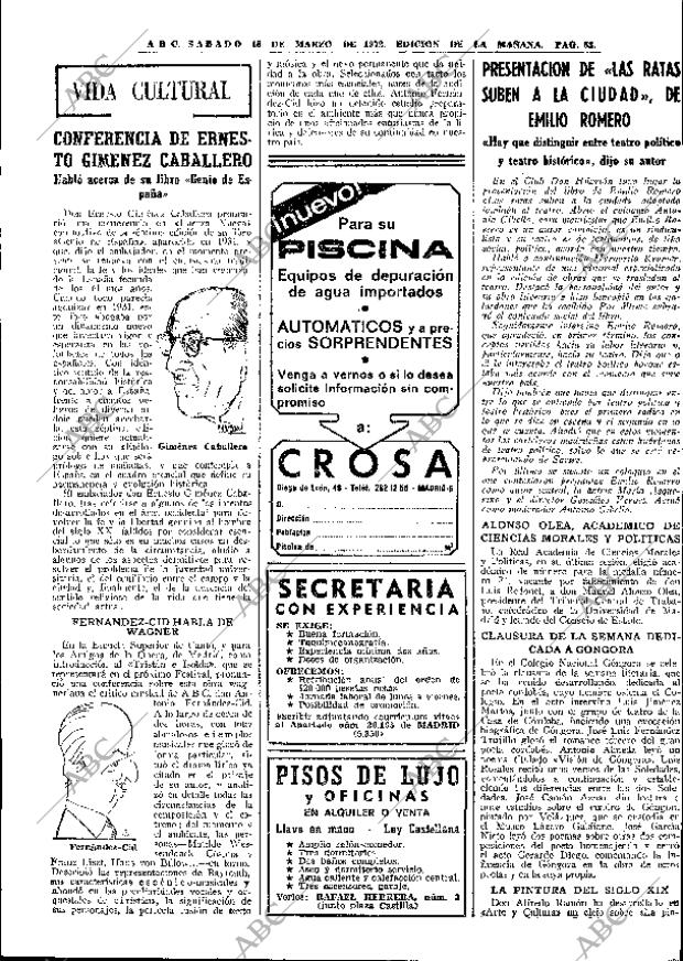 ABC MADRID 18-03-1972 página 63