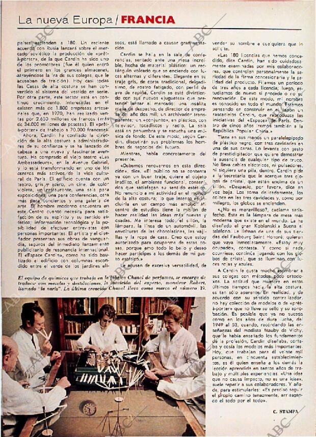 BLANCO Y NEGRO MADRID 18-03-1972 página 58