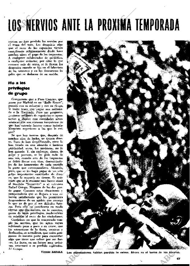 BLANCO Y NEGRO MADRID 18-03-1972 página 67