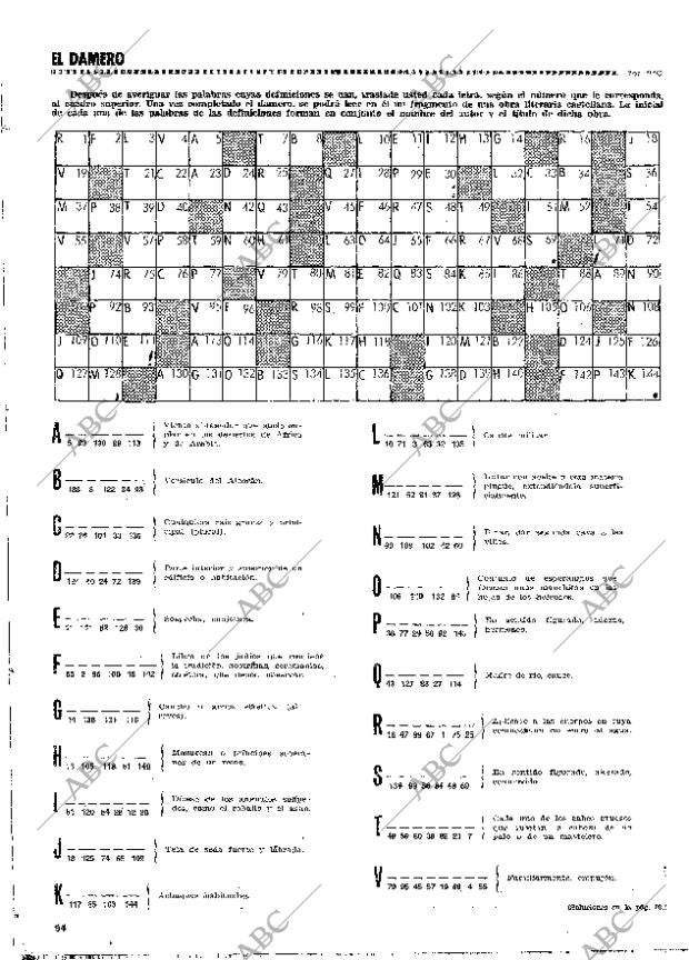 BLANCO Y NEGRO MADRID 18-03-1972 página 94