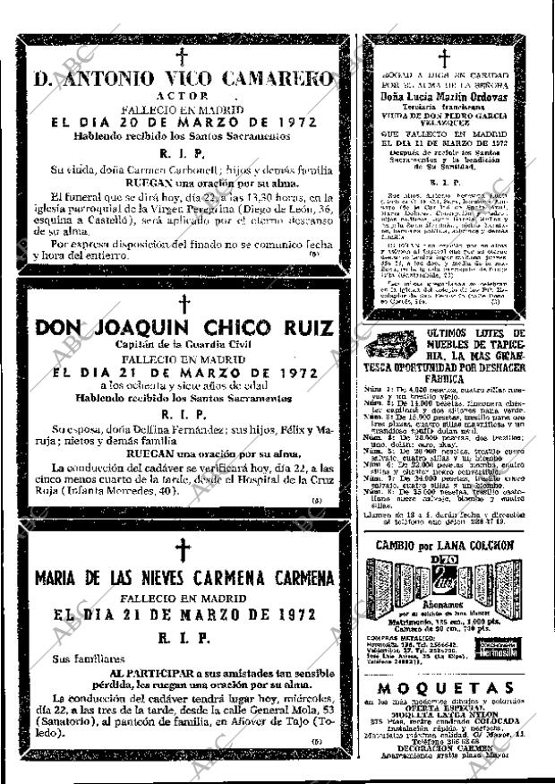 ABC MADRID 22-03-1972 página 110