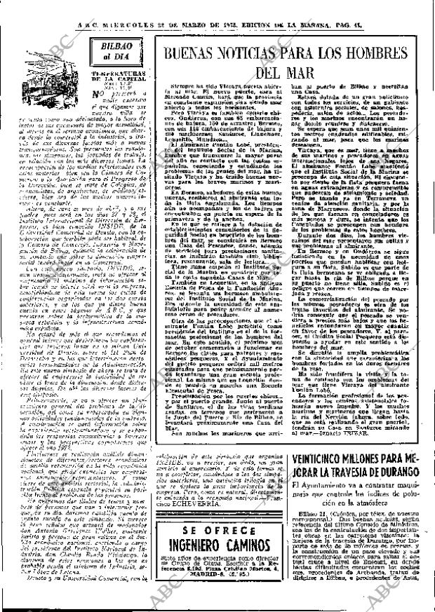 ABC MADRID 22-03-1972 página 41