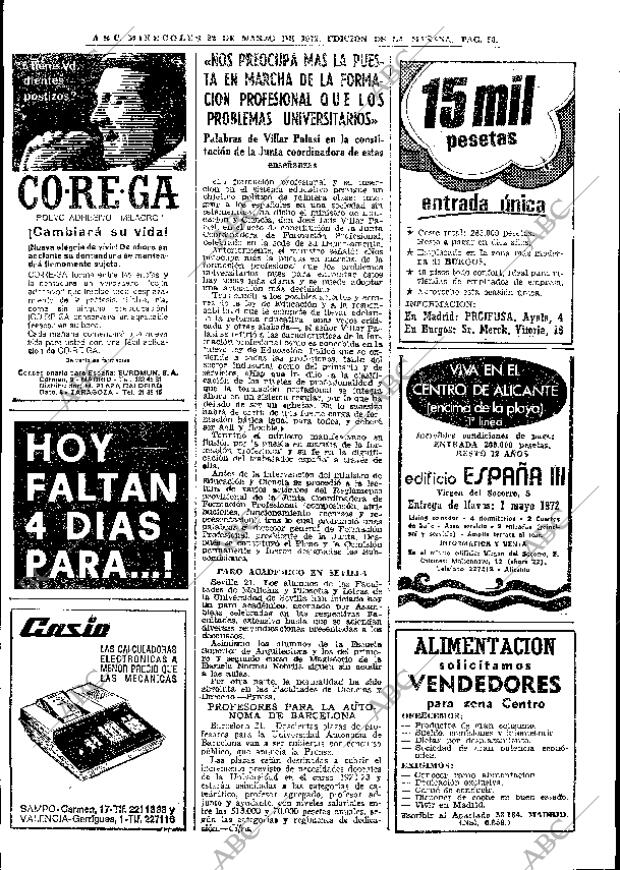 ABC MADRID 22-03-1972 página 50