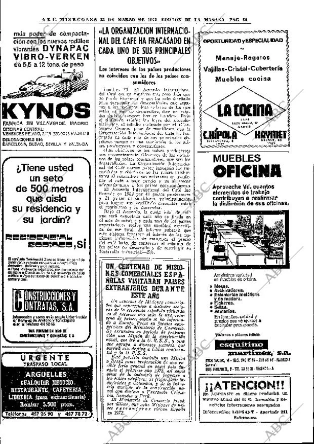 ABC MADRID 22-03-1972 página 60