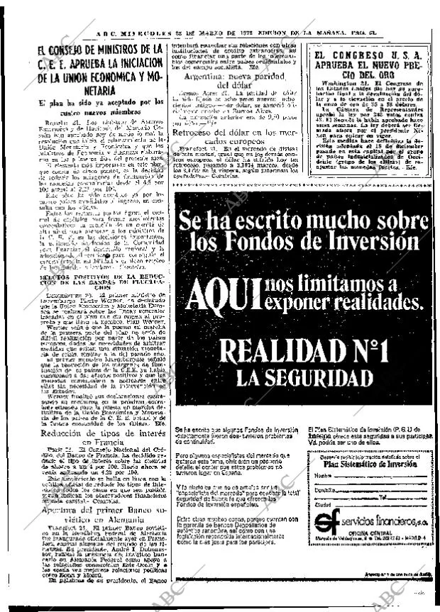 ABC MADRID 22-03-1972 página 61