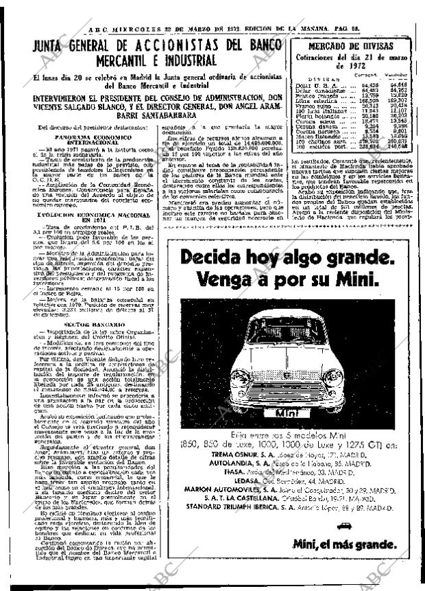 ABC MADRID 22-03-1972 página 65