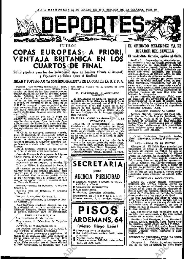 ABC MADRID 22-03-1972 página 69