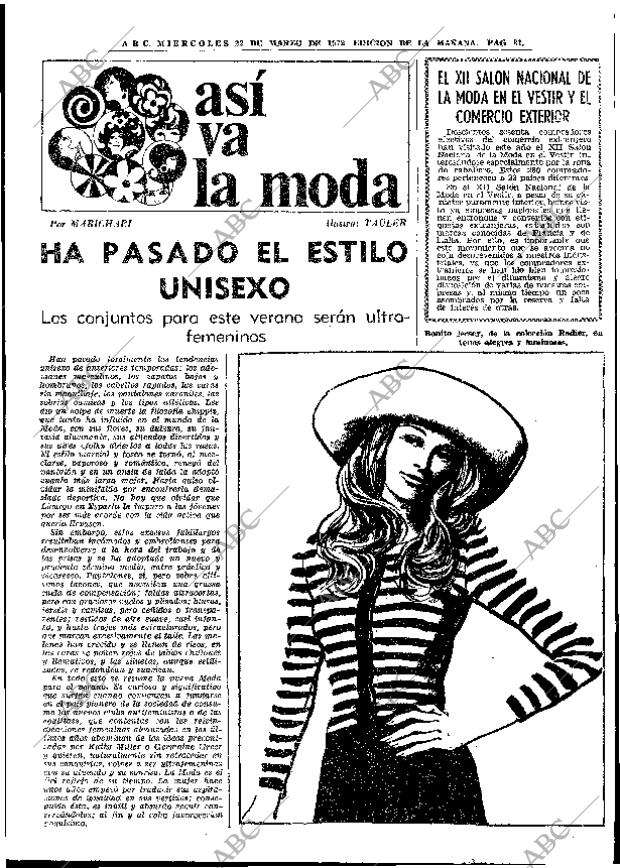 ABC MADRID 22-03-1972 página 81