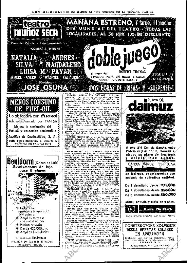 ABC MADRID 22-03-1972 página 88