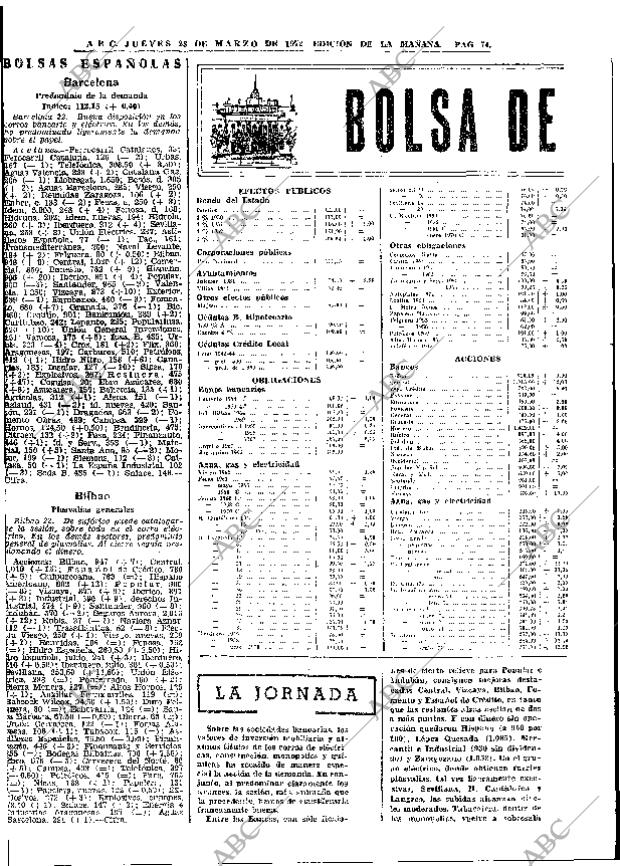 ABC MADRID 23-03-1972 página 74