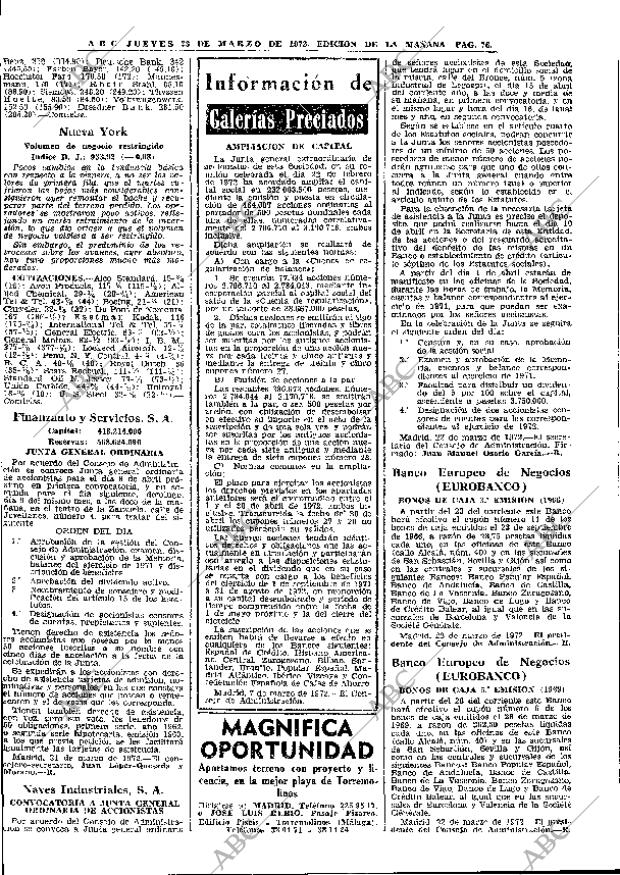 ABC MADRID 23-03-1972 página 76