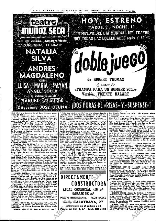 ABC MADRID 23-03-1972 página 93