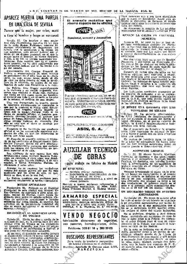 ABC MADRID 24-03-1972 página 36