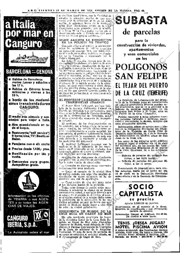 ABC MADRID 24-03-1972 página 42