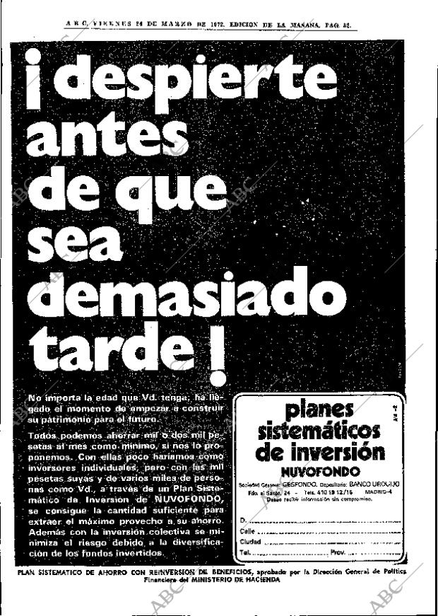 ABC MADRID 24-03-1972 página 52