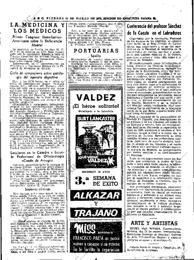 ABC SEVILLA 24-03-1972 página 49