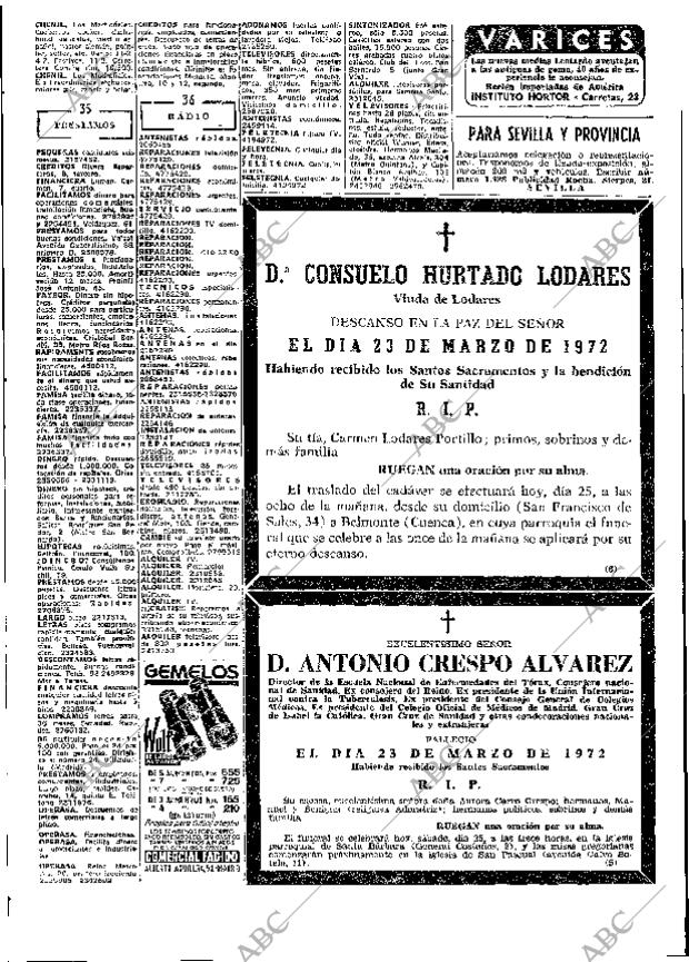 ABC MADRID 25-03-1972 página 102