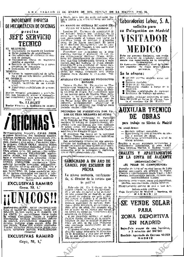 ABC MADRID 25-03-1972 página 36