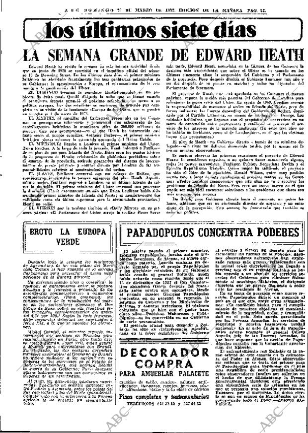 ABC MADRID 26-03-1972 página 21