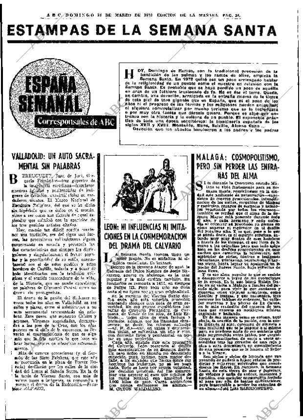 ABC MADRID 26-03-1972 página 34