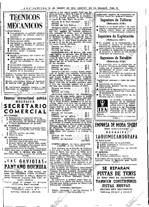 ABC MADRID 26-03-1972 página 60