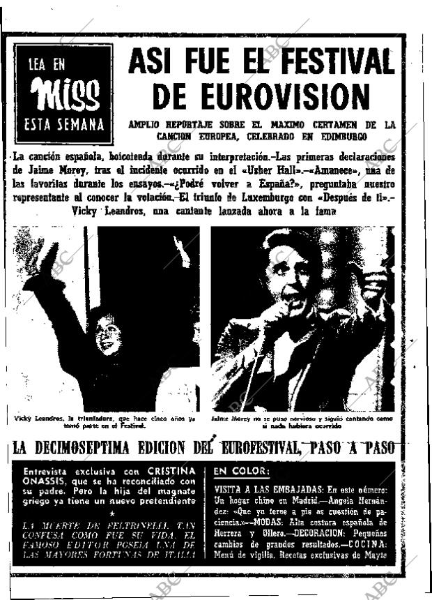 ABC MADRID 28-03-1972 página 106