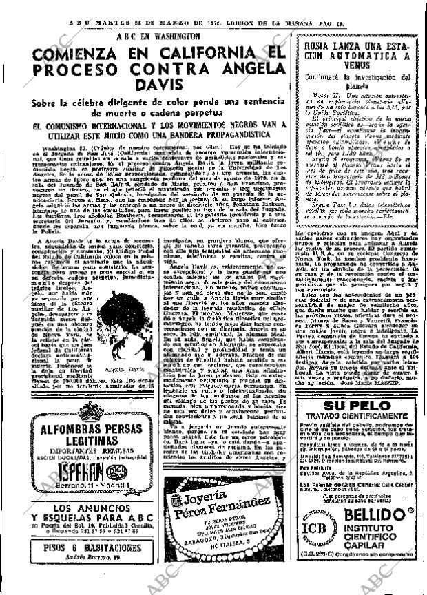 ABC MADRID 28-03-1972 página 19
