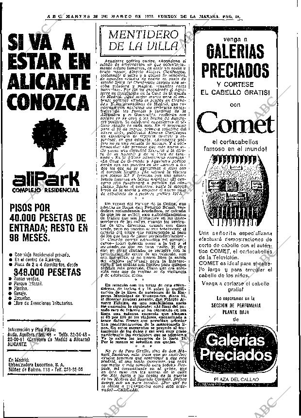 ABC MADRID 28-03-1972 página 38