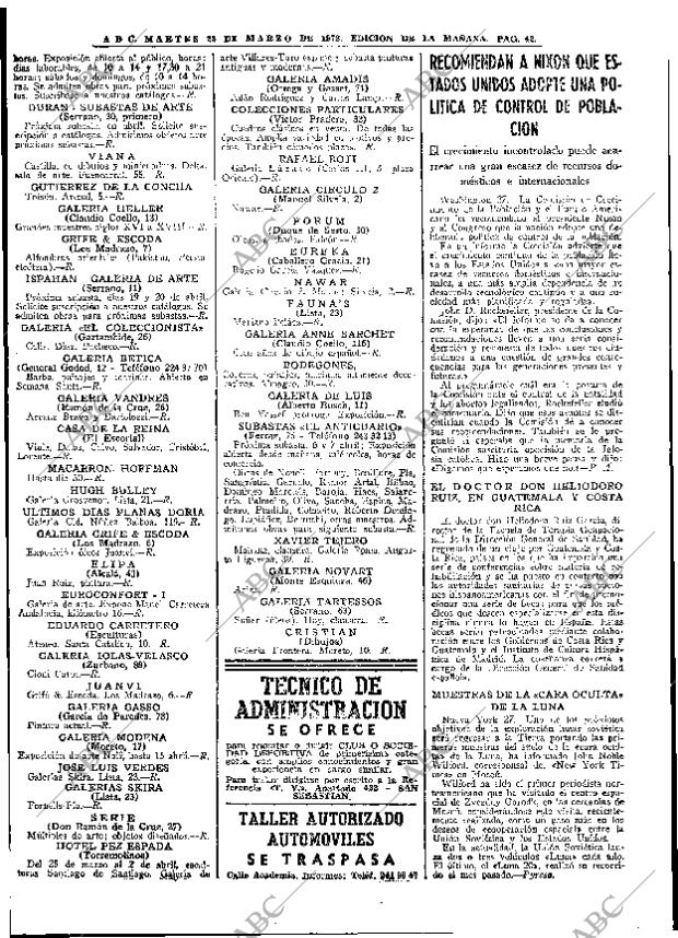 ABC MADRID 28-03-1972 página 42