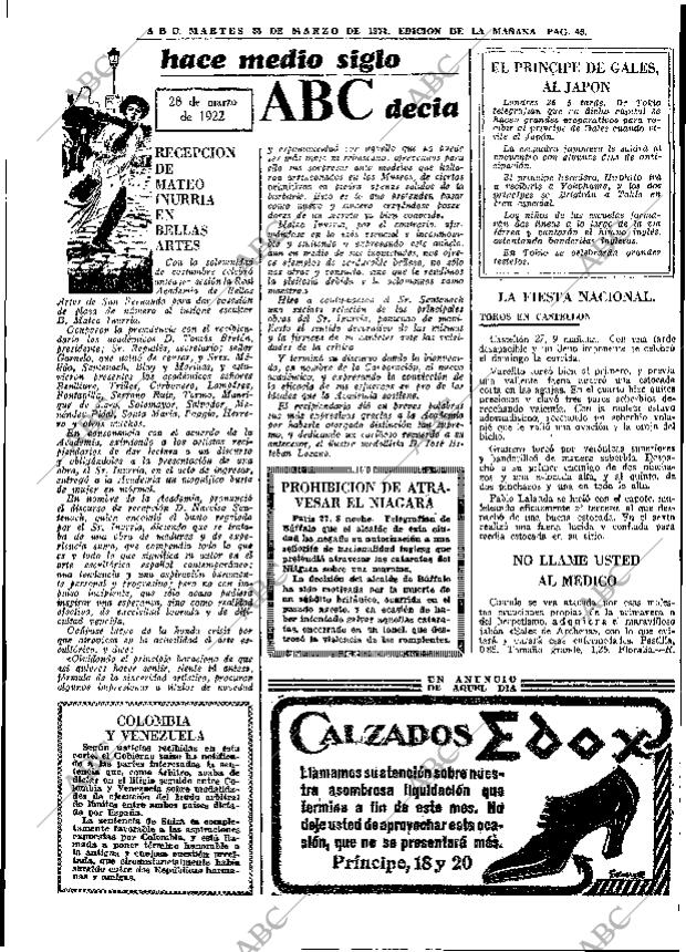 ABC MADRID 28-03-1972 página 45