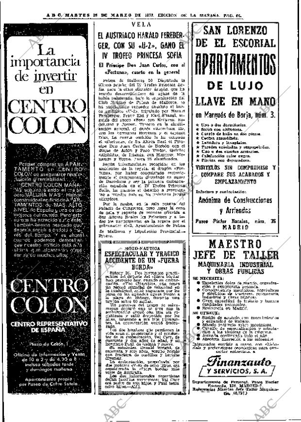 ABC MADRID 28-03-1972 página 66