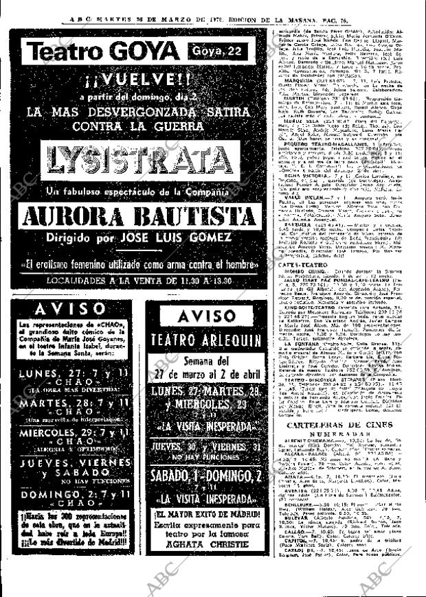 ABC MADRID 28-03-1972 página 76