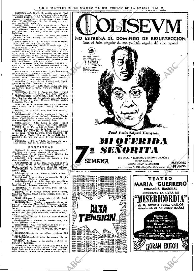 ABC MADRID 28-03-1972 página 77
