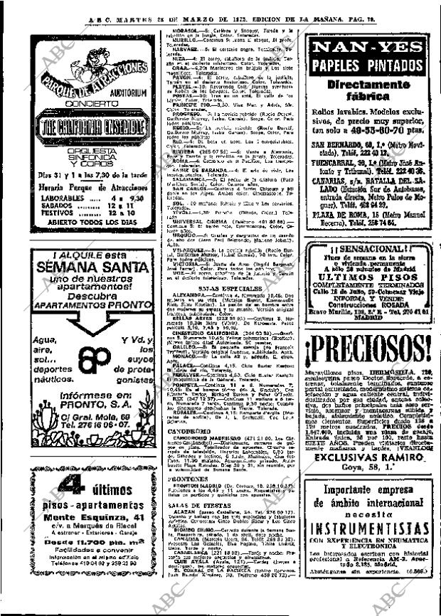 ABC MADRID 28-03-1972 página 79