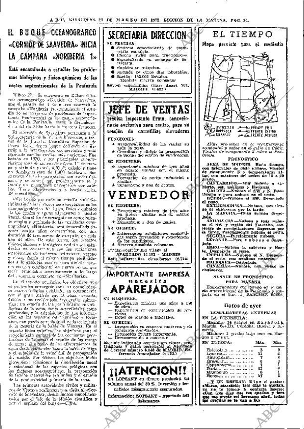 ABC MADRID 29-03-1972 página 24