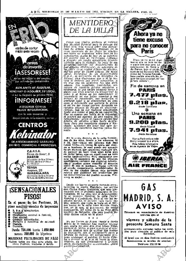 ABC MADRID 29-03-1972 página 36