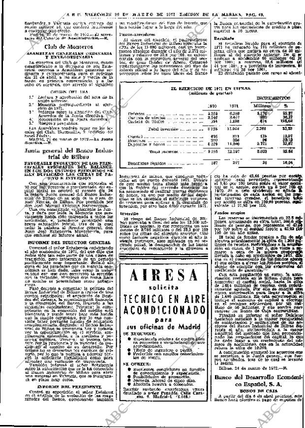 ABC MADRID 29-03-1972 página 49