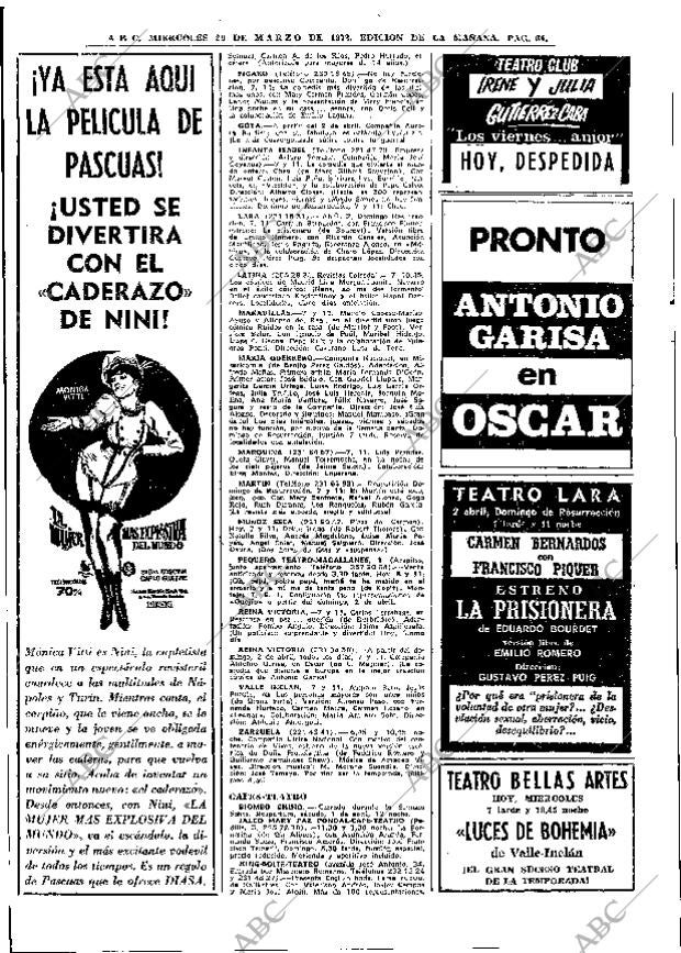 ABC MADRID 29-03-1972 página 64