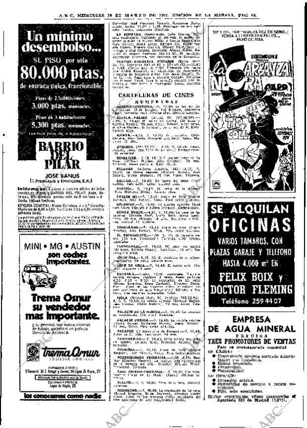 ABC MADRID 29-03-1972 página 65