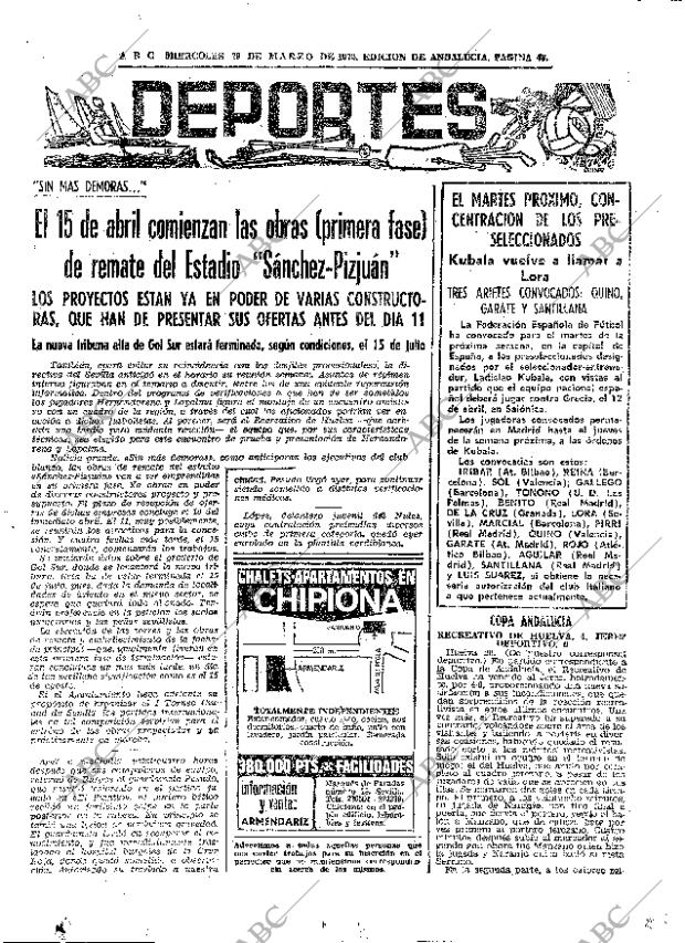 ABC SEVILLA 29-03-1972 página 43