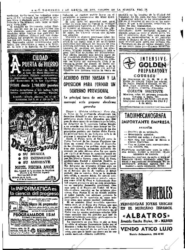 ABC MADRID 02-04-1972 página 16