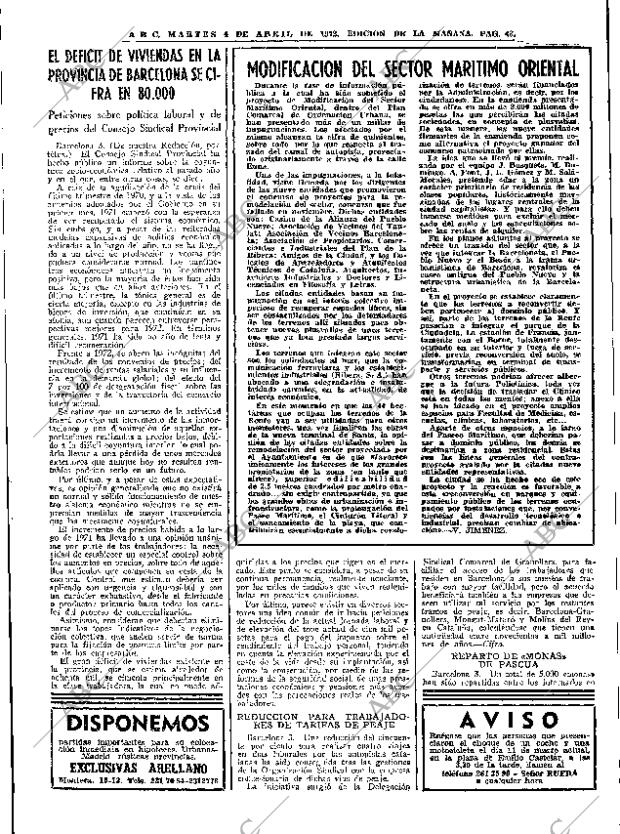 ABC MADRID 04-04-1972 página 43