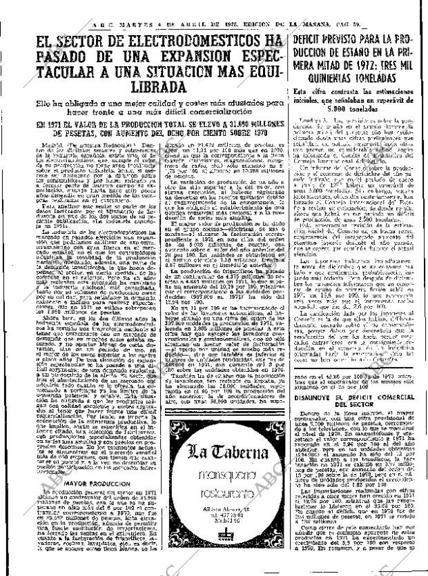 ABC MADRID 04-04-1972 página 59