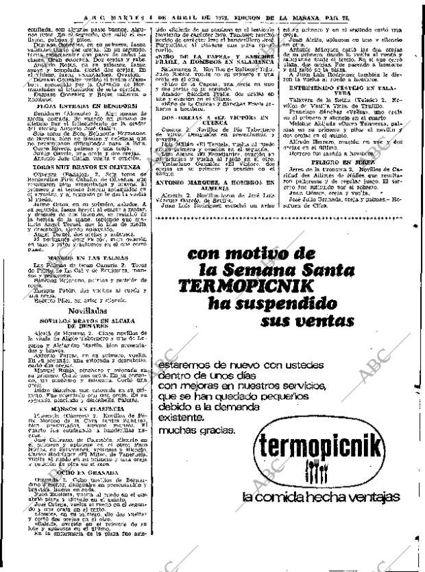 ABC MADRID 04-04-1972 página 75